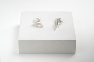 Fine Silver Stud Earrings