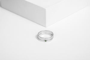 Leaf & Maleleuca Nesting Ring Set