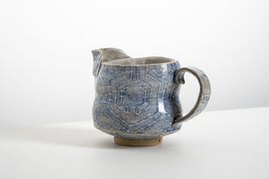 Jug with Stitched Detail