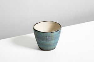 Indigo Clay Beaker