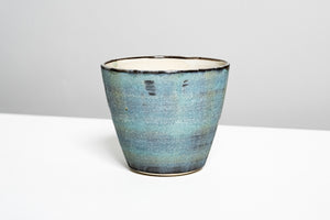 Indigo Clay Beaker