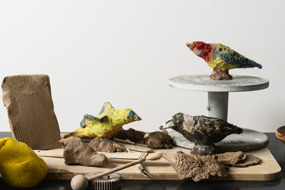 Ceramic Bird Sculpture with Cassie Thring | 3 HOURS