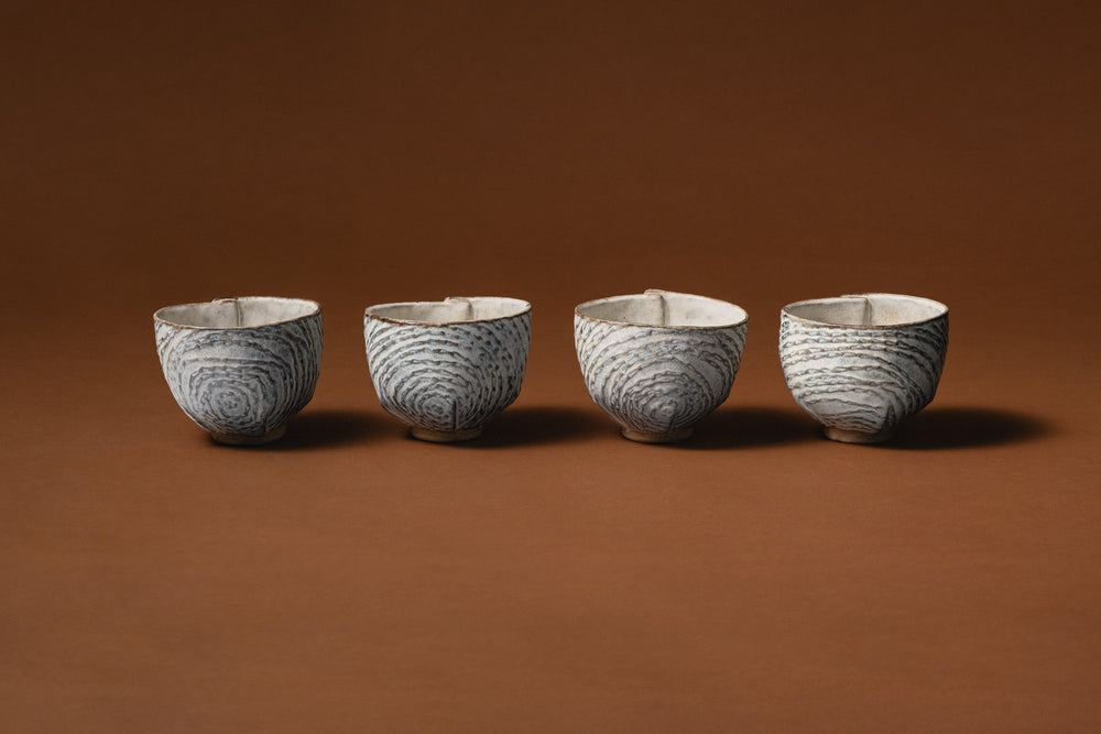 Cup with Stitched Detail