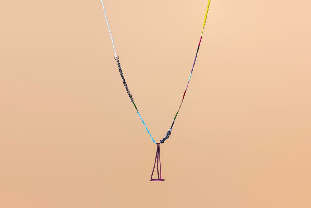 Today is a Day Necklace - Lapis & Jasper