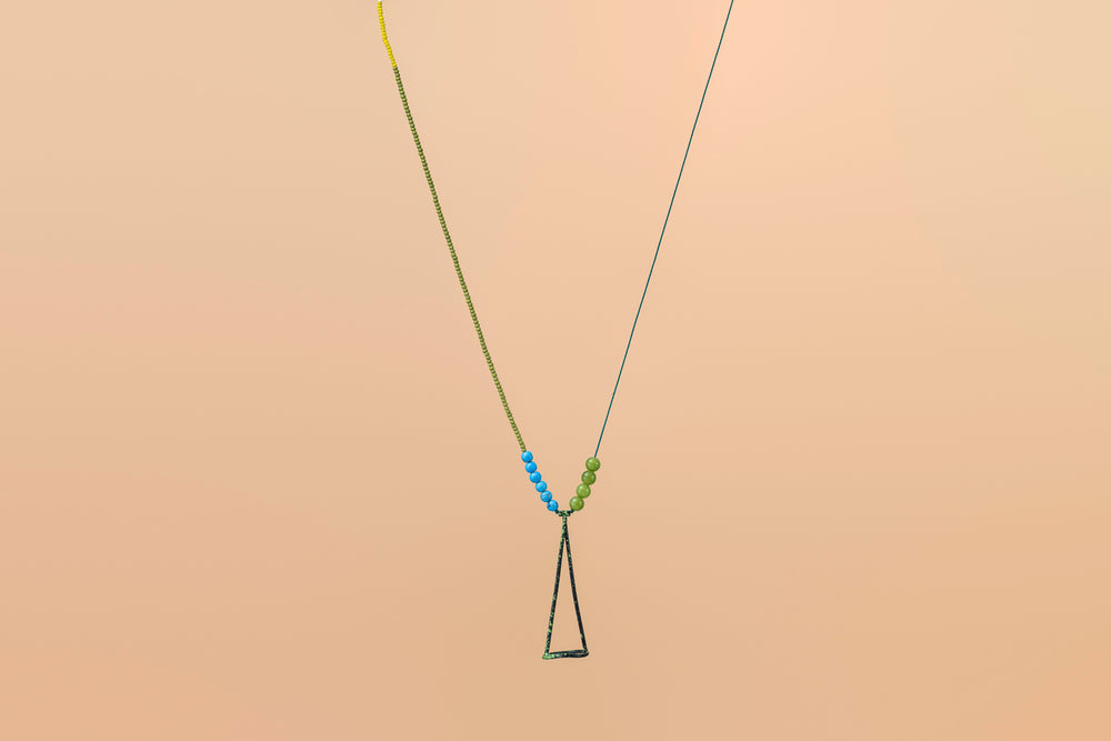 Half a Day Necklace - Lapis & Jade
