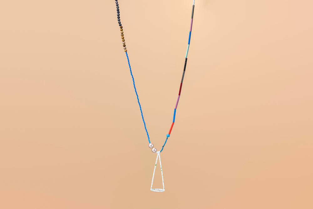Today is a Day Necklace - Lapis & Double Jasper