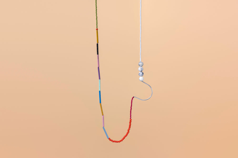 Today is a Good Day Necklace - Howlite
