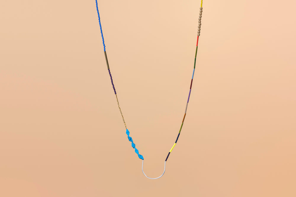 Today is a Good Day Necklace - Lapis & Your Guess is as Good as Mine