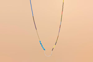 Today is a Good Day Necklace - Lapis & Your Guess is as Good as Mine