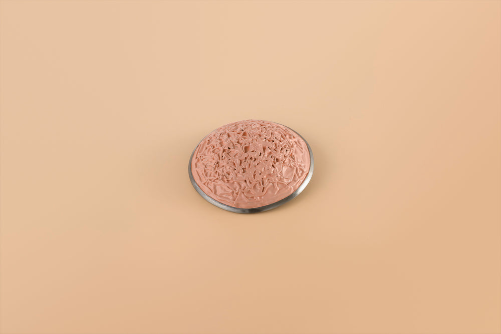 Salmon Pink Brooch