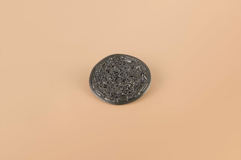 Steel Grey II Brooch