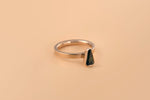 Interlace Solitaire Stacker Ring B