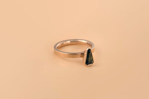 Interlace Solitaire Stacker Ring B