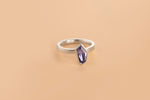 Interlace Solitaire Stacker Ring D