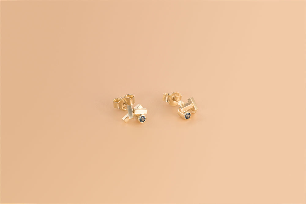 Interlace Luxe Studs A