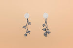 Emergence Botanical Dot Earrings