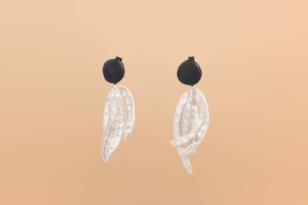 Emergence Botanical Dot Earrings