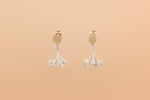 Emergence Botanical Dot Earrings