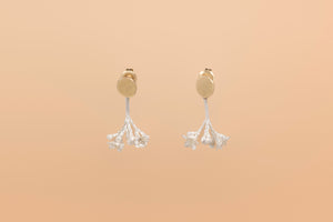 Emergence Botanical Dot Earrings