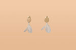 Emergence Botanical Dot Earrings