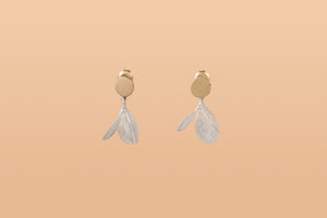 Emergence Botanical Dot Earrings