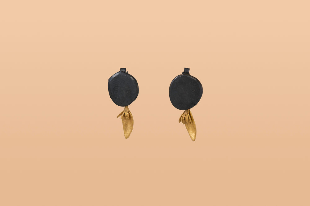 Emergence Botanical Dot Earrings