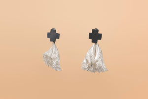 Emergence Botanical Dot Earrings