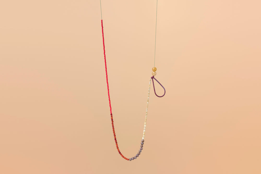 Half a Day Necklace - Ivory & Jasper