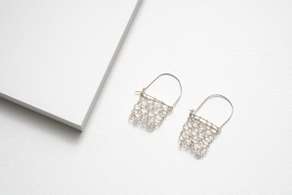 String Bag Earrings