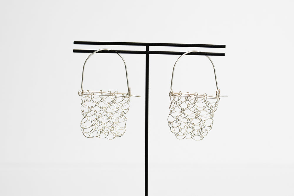 String Bag Earrings