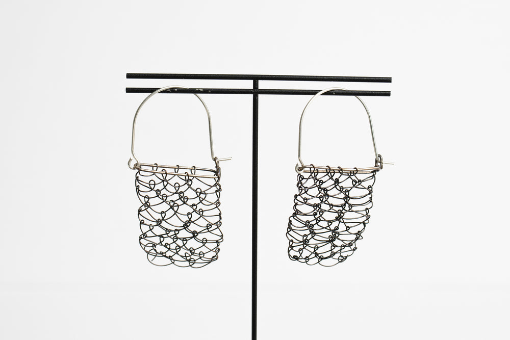 String Bag Earrings