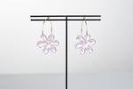 Jelly Flower Hoop Earring