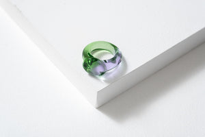 Glass Signet Ring