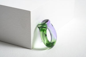 Glass Signet Ring