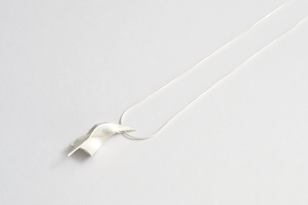 Cast Pendant with finding on Snake Chain