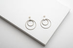 Kinetic Double Halo Earrings