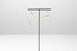 Wire Hook Earrings Gold Plated