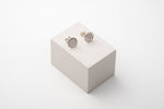 Patterned Silver Studs