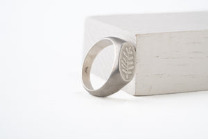 Feather Signet Ring