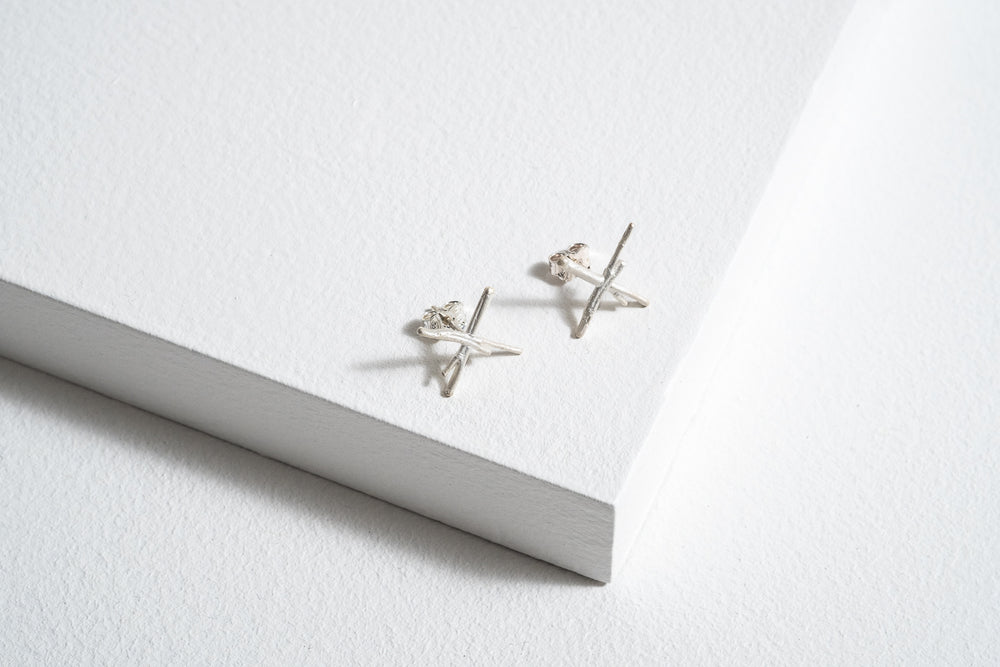 Noughts and Crosses Earrings