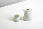 Porcelain Spouted Jug and Cup Set