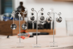 Etched Pewter Earrings with Sue Garrard | SEPPELTSFIELD