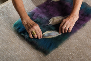 Felting with Igora Opala | SEPPELTSFIELD