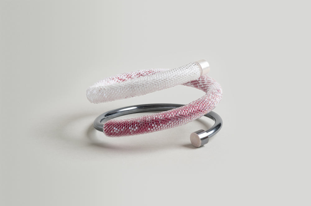 Coiled - Studies in Beads bangle