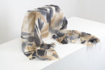 Silk and Wool Blend Scarf