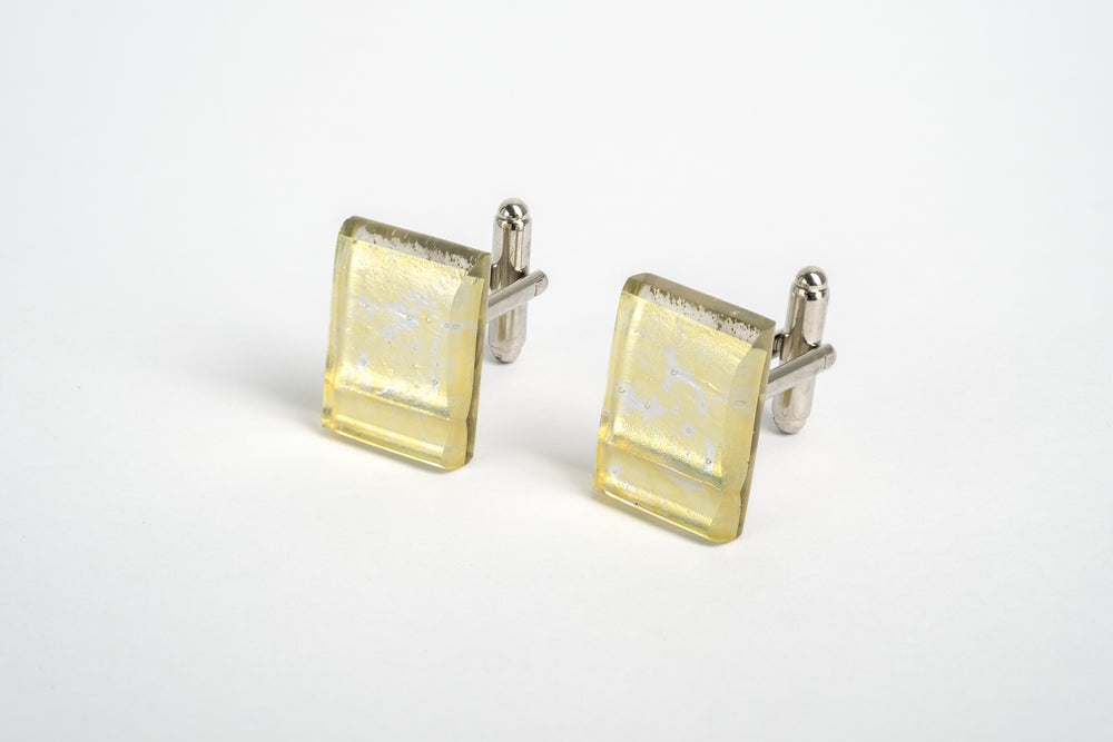 Kiln Formed Glass Cufflinks