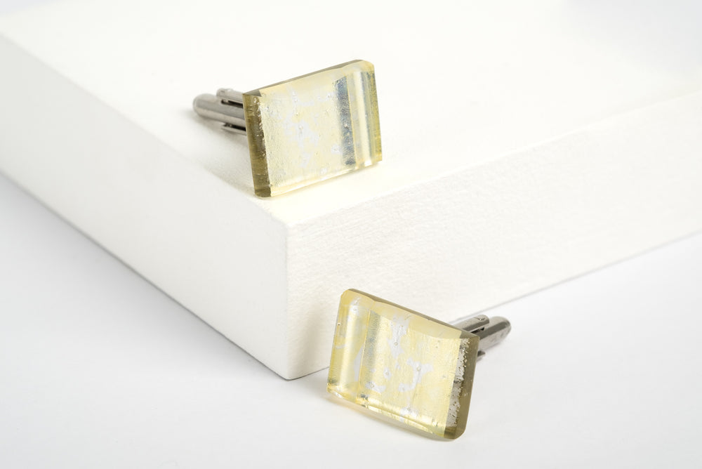 Kiln Formed Glass Cufflinks