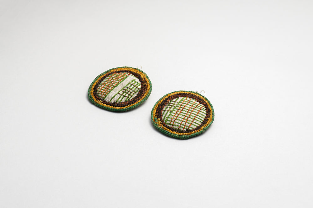 Handwoven/stitched Earrings