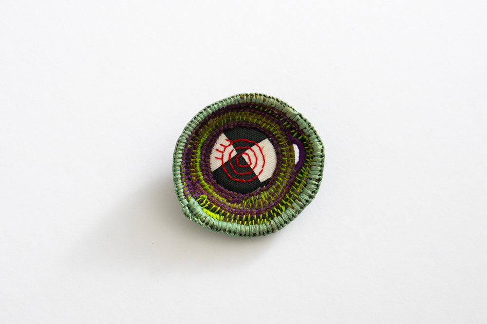 Handwoven Brooch