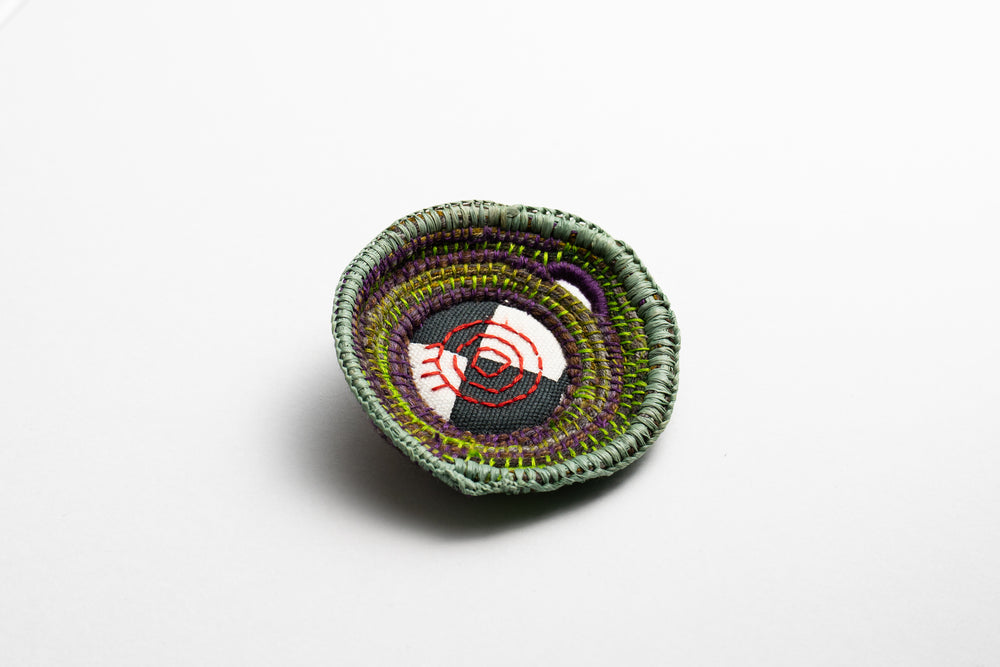 Handwoven Brooch